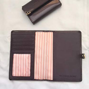 Victoria Secrets Passport & Wallet - Brown